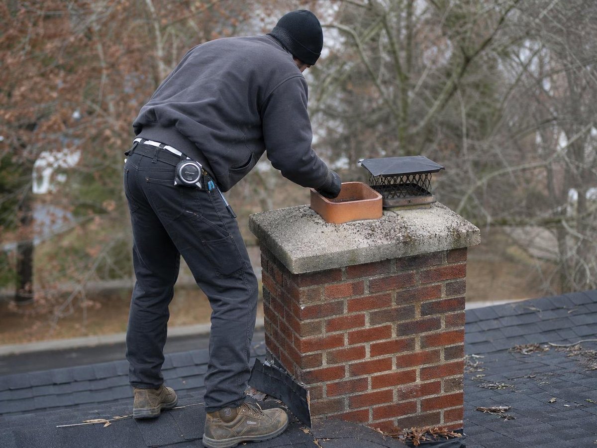 Harlan Chimney Service work in East Brunswick